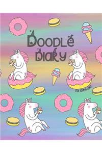 Doodle Diary For Young Girls