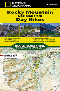 Rocky Mountain National Park Day Hikes Map
