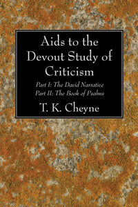 Aids to the Devout Study of Criticism