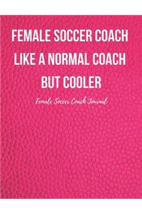 Female Soccer Coach Journal