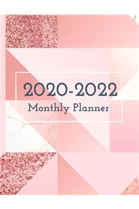 Monthly Planner for 2020/2022- 3-Year Planner Schedule Organizer- January 2020/December 2022 8.5