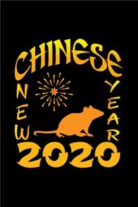 Chinese New Year 2020 Cool Rat Silhouette