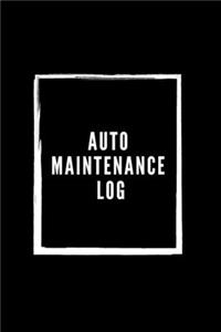 Auto Maintenance Log