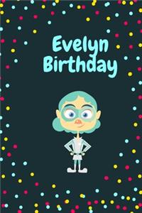 Evelyn Birthday Cute Hero Gift _ Evelyn Notebook