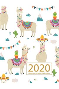 2020 Planner Weekly and Monthly