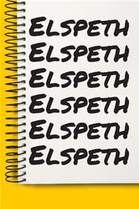 Name Elspeth A beautiful personalized
