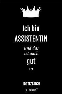 Notizbuch für Assistenten / Assistent / Assistentin