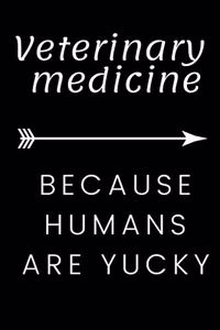 Veterinary Medicine because Humans are Yucky