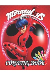 Miraculous Tales of Ladybug & Cat Noir Coloring Book