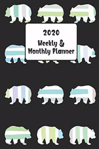 2020 Weekly & Monthly Planner