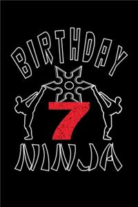 Birthday 7 Ninja