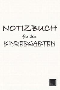 Notizbuch für den Kindergarten