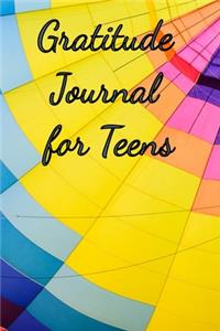 Gratitude Journal for Teens