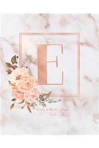 Weekly & Monthly Planner 2020 E