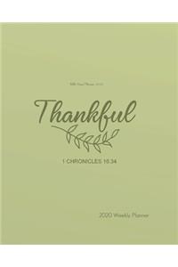 Bible Verse Planner 2020