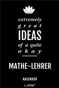 Kalender für Mathe-Lehrer