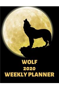 Wolf Weekly Planner 2020