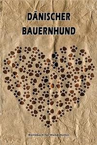 Dänischer Bauernhund Notizbuch für Hundehalter