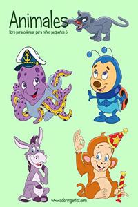 Animales libro para colorear para niños pequeños 5