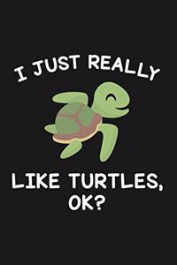 I Just Really Like Turtles Ok