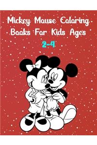 Mickey Mouse Coloring Books For Kids Ages 2-4