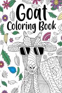 Goat Coloring Book