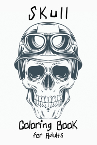 Skull Coloring Book for Adults