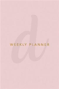 D Weekly Planner