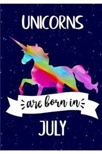 Unicorns are Born in July
