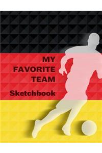 My Favorite Team Sketchbook