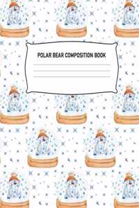 Polar Bear Composition Book