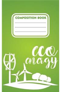 Composition book eco energy