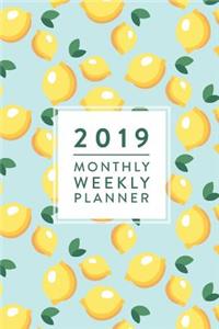 2019 Monthly Weekly Planner