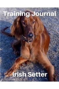 Training Journal Irish Setter