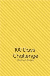 100 Days Food and Exercise Journal