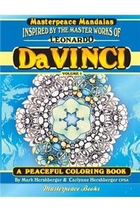 Da Vinci Masterpeace Mandalas Coloring Book