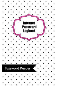 Internet Password Logbook