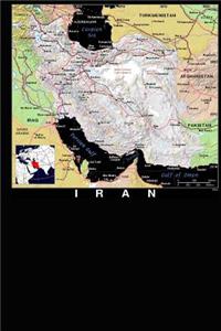 Modern Day Color Map of Iran Journal