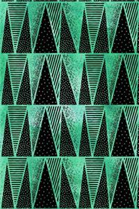 Journal Notebook Abstract Triangles Pattern 7