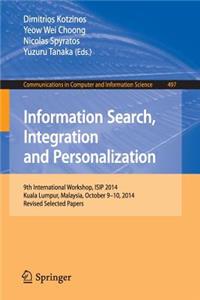 Information Search, Integration and Personalization