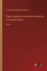 Origen, progresos y estado de las rentas de la corona de España