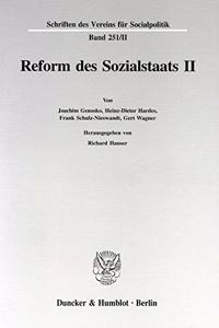 Reform Des Sozialstaats II