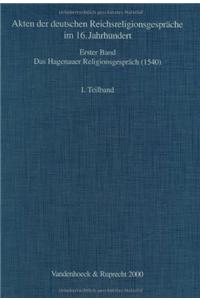 Das Hagenauer Religionsgesprach (1540)