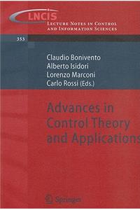 Advances in Control Theory and Applications