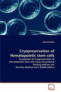 Cryopreservation of Hematopoietic stem cells