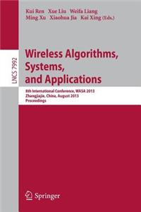 Wireless Algorithms, Systems, and Applications