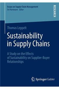 Sustainability in Supply Chains