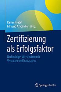 Zertifizierung ALS Erfolgsfaktor