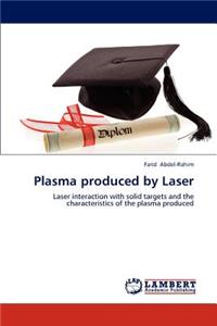 Plasma produced by Laser