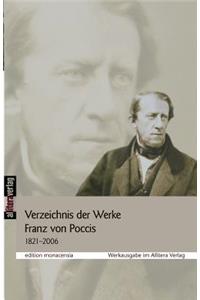 Verzeichnis der Werke Franz von Poccis 1821-2006